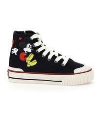 MOA - Mickey High Top Sneakers - Lyst