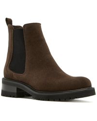La Canadienne - Cosner Waterproof Suede Bootie - Lyst