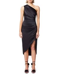 Elliatt - Cassini One-Shoulder Midi Dress - Lyst