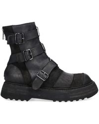 Guidi - Rugged Buckle Strap Boots - Lyst