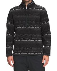 The North Face - Print Gordon Lyons Classic 1/4 Zip Jacket - Lyst