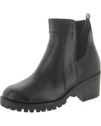 Bella Vita - Connery Leather Block Heel Ankle Boots - Lyst