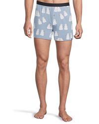 Meundies - Boxer Briefs Snowmates Print Stretch Underwear Buu854 - Lyst