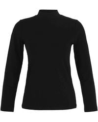 Dolcezza - Mock Neck Long-Sleeved Top - Lyst