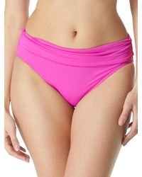 Coco Reef - Classic Solid Fold-over High-waist Bikini Bottom - Lyst