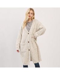 TRUEDAMES - Long Button Front Soft Cozy Oversized Cardigan - Lyst