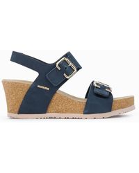 Mephisto - Lissandra Lightweight Walking Wedge Sandal - Lyst