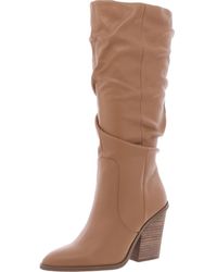 Dolce Vita - Numbra Faux Leather Pointed Toe Mid-calf Boots - Lyst