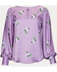 Smythe - Keyhole Blouse - Lyst