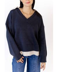Miou Muse - Color Combo Sweater - Lyst
