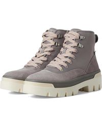 Keds - Soho Boots Suede Round Toe Lug Sole Ankle Platform Hawk1964 - Lyst