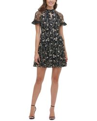 Kensie - Cut-out Mini Cocktail And Party Dress - Lyst