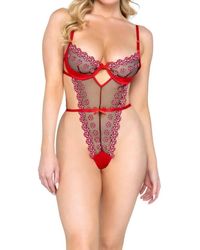 ROMA CONFIDENTIAL - Sweet & Sticky Teddy Bodysuit - Lyst