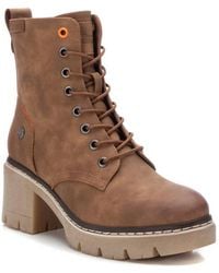 Xti - Lace-Up Booties - Lyst
