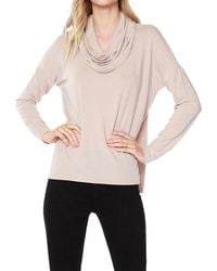 Bobi - Draped Neck Top - Lyst