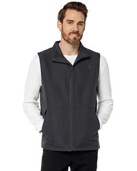 The North Face - Camden Nf0a7ujq Asphalt Gray Soft Shell Full Zip Vest Sgn171 - Lyst