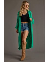 Panache - Soft Knit Duster Cardigan - Lyst