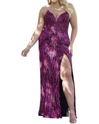 Primavera - Strapless Prom Dress - Lyst