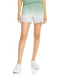 Sundays - Isabelle Knit Dip Dye Casual Shorts - Lyst