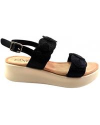 Exe' - Strass Wedge Sandal - Lyst