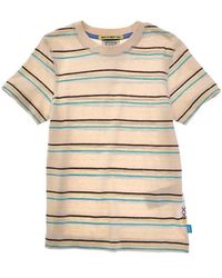 Scotch & Soda - Relaxed-Fit Yarn-Dyed Striped Linen-Blend T-Shirt - Lyst