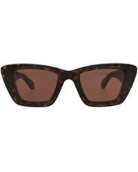 Alaïa - Square-Frame Recycled Acetate Sunglasses - Lyst