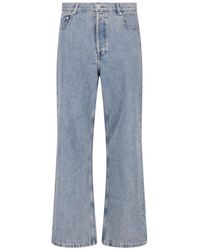 A.P.C. - A. P.C. High-Rise Wide-Leg Jeans - Lyst