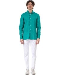 Borriello - Napoli Linen Shirt - Lyst