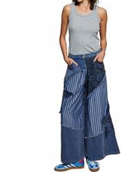 Pol - Bohemian Stripe Star Patchwork Pants - Lyst