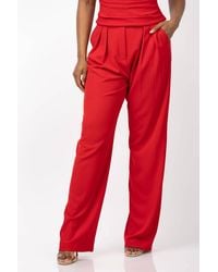 The Sei - Double Pleat High-Waist Trousers - Lyst