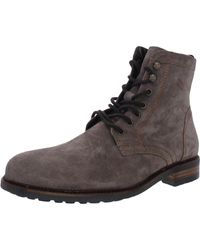 Dr. Scholls - Calvary Suede Zipper Ankle Boots - Lyst