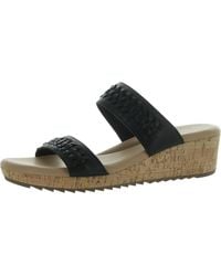 Easy Spirit - Lillia Wedges Open Toe Slide Sandals - Lyst