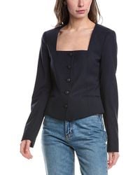 Rag & Bone - Marianna Wool-Blend Blazer - Lyst