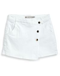 Tractr - Girls Denim Skort W/ Buttons - Lyst