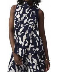Joseph Ribkoff - Chic Abstract Sleeveless Top - Lyst