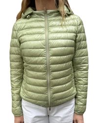 Herno - Giada Fitted Zip Hoodi Jacket - Lyst