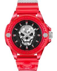 Philipp Plein - The $kull Synthetic Silicone Watch - Lyst
