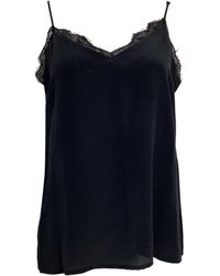 Anine Bing - Lace Trim Camisole Top - Lyst