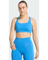 adidas - Optime Workout Medium Support Bra - Lyst
