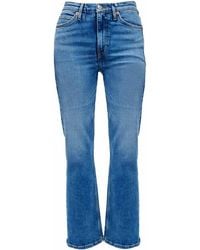 RE/DONE - 90s Medium Wash Boot Cut Loose High Rise Jeans - Lyst