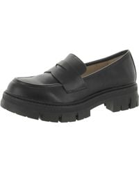 Sun & Stone - Faux Leather Loafers - Lyst