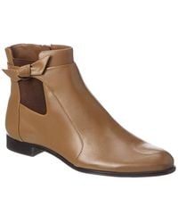 Alexandre Birman - Clarita Leather Chelsea Bootie - Lyst