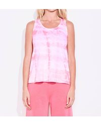 Sundry - Crossback Tie Dye Tank Top - Lyst