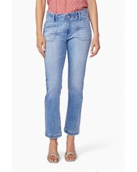 PAIGE - Mayslie Ankle Straight Leg Jeans - Lyst