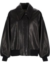 KHAITE - Solid Shirt Collar Jacket - Lyst