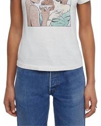 RE/DONE - Classic Happy Hour Tee - Lyst
