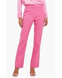 Endless Rose - Flat Front Trousers - Lyst