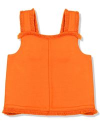 Habitual - Fringe Tank Top - Lyst