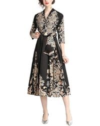 DZA - Midi Dress - Lyst