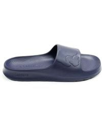 Lacoste - Croco 2.0 Slide Sandals - Lyst